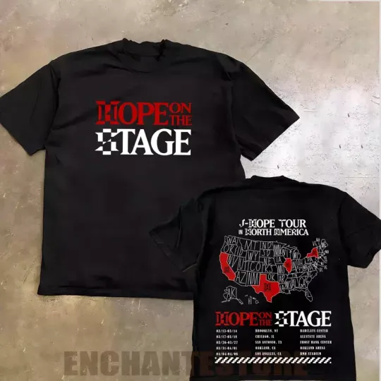 Discover J-hope Tour Hope On The Stage Tour SHIRT