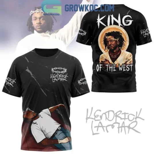 Discover Kendrick Lamar King Of The West Fan 3D T-Shirt