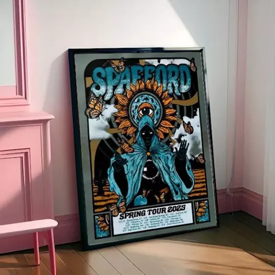Discover Spafford 2025 Spring Tour Poster