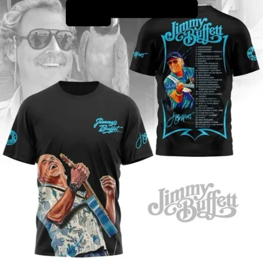 Discover Jimmy Buffett Come Monday A Pirate Looks At Forty  3D shirt