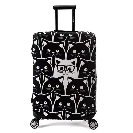 Discover Spandex Travel Luggage Protector Suitcase Cover Fit