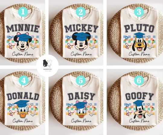 Discover Personalized Mickeyy and Friends Disneyyy Graduation Trip shirt