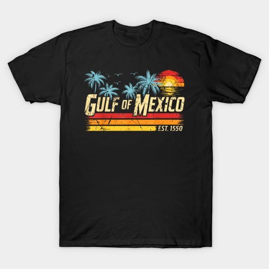 Discover Gulf Of Mexico - Gulf Of Mexico - T-Shirt