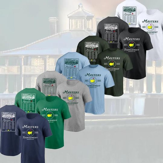 Discover The Masters Golf T-Shirt, 2025 Augusta Masters T-Shirt, 2025 The Masters Golf Tournament