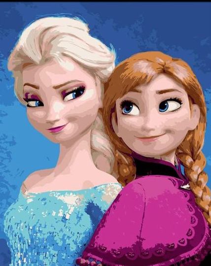 Discover Disneyy Frozenn – Animations Paint By Numbers| Custom Paint By Numbers Kit