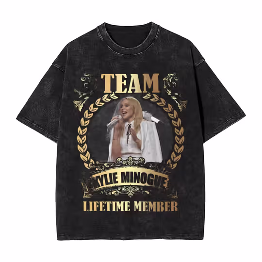 Discover Kylie Minogue Tension Tour 2025 Mineral Wash Shirt, Fan Gifts