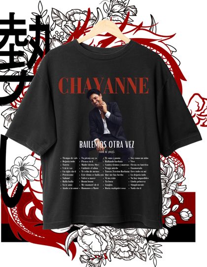 Discover CHAYANNE 2025 T-shirt design, T-shirt