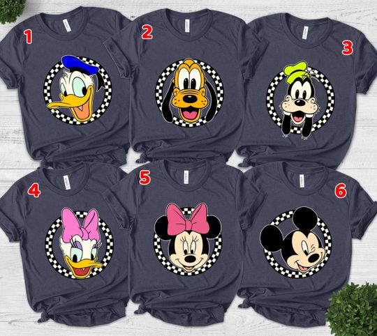 Discover Retro Mickeyy Minniee Shirts, Retro Disneyyy Trip Shirt