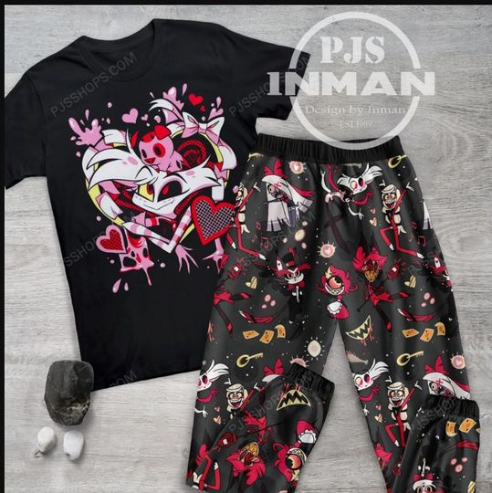 Discover Hazbin Hotel Pajamas Set, Hazbin Hotel Family Pajamas