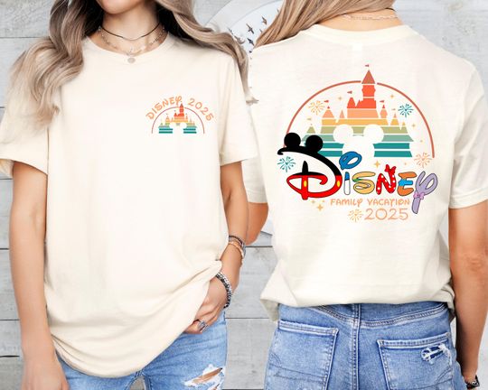 Discover Disneyyy 2025 Shirt, Disneyyland Family Vacation Shirt, Magical Castle Trip 2025 Shirt