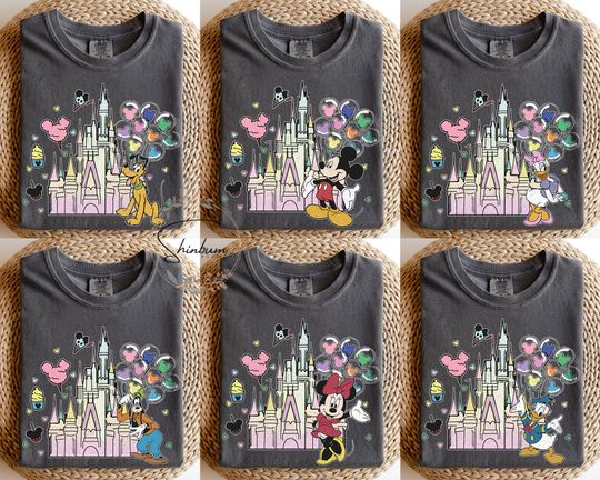 Discover Disneyyy Matching Shirt, Mickeyy And Friends Comfort Colors Shirt, Magicc Kingdom Shirt