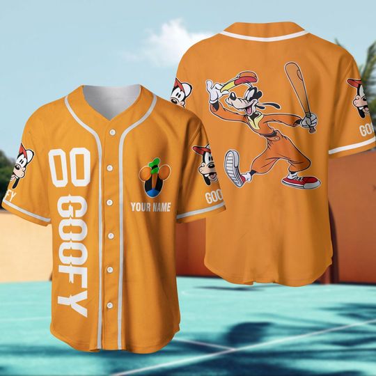 Discover Personalized goofyy Baseball Jersey, goofyy Jersey Shirt, Disneyyy Trip