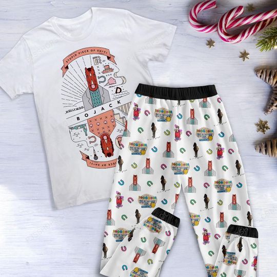Discover BoJack Horseman Pajamas Set, Family Pajamas, Family Christmas Pajamas Set