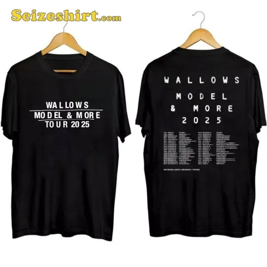 Discover WALLOWS Model And More Tour 2025 T-Shirt