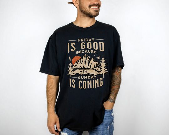 Discover Friday is Good Cause Sunday is Coming Shirt, Christian Shirts