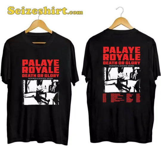 Discover Palaye Royale Death Or Glory Tour 2025 T-Shirt