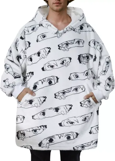 Discover Anime Gifts Blanket Hoodie for Anime Lovers