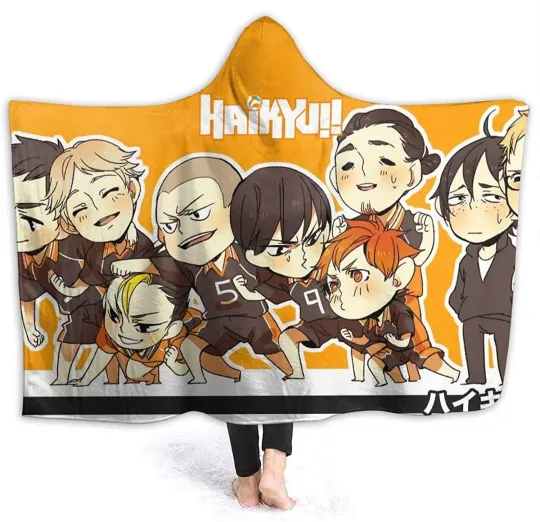 Discover Haiikyuu Hooded Blankets – Hooded Blankets