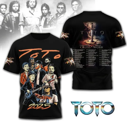 Discover ToTo Band dogz of Oz Tour 2025 t shirt 3D