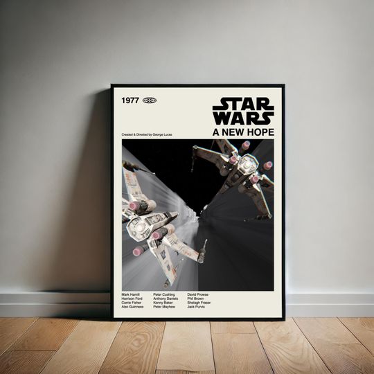 Discover Starr Warss Poster A New Hope Poster