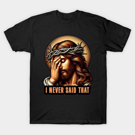 Discover I Never Said That meme Jesus Christ - Jesus Meme - T-Shirt