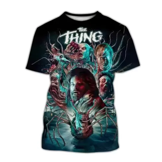 Discover Horror Movie The Thing 3D T Shirt