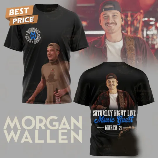 Discover Wallen Western Saturday Night Live Music Guest T Shirt 3D
