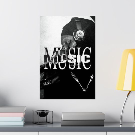 Discover I Am Music Premium Quality Playboi Carti Poster Wall Art Print, Hip Hop Decor, Music Lover Gift