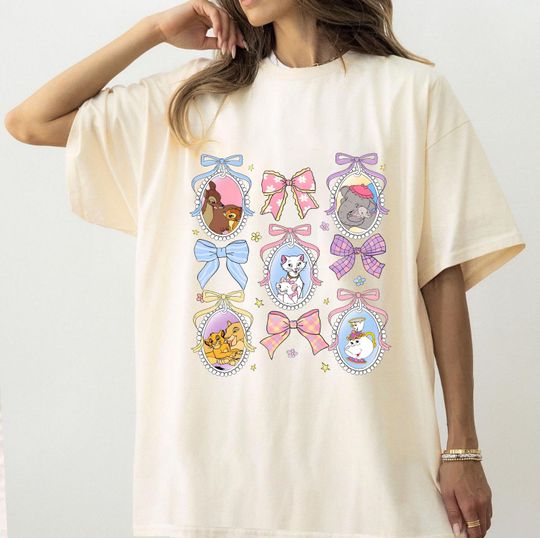 Discover Vintage Disneyyy Mom Coquette Bow Shirt, Best Mom Ever Tshirt, Disneyyy Mom Vibe Tee
