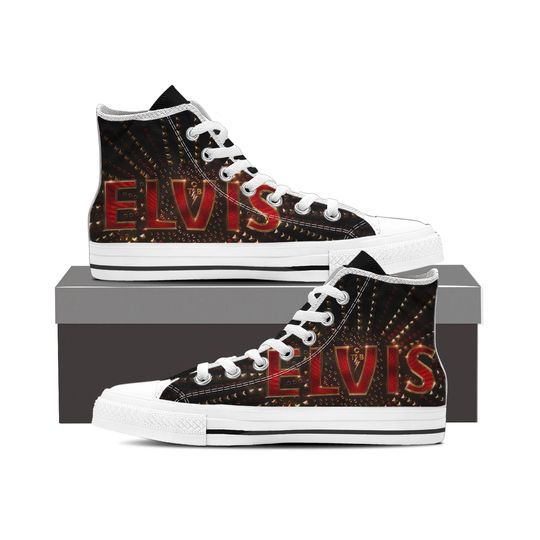 Discover Elvis Presley Shoes, Elvis Presley Costume Sneakers, King Of Rock N Roll Men Shoes