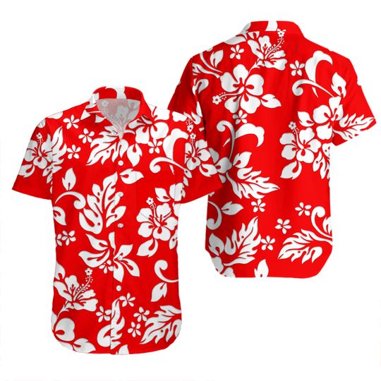 Discover King Kameha/Hibiscus One/Hawaiian Shirt for Men