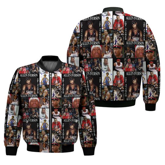 Discover Allen Iverson Bomber Jacket