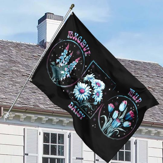Discover Subtle Fdt House Flag, Anti MAGA House Flag