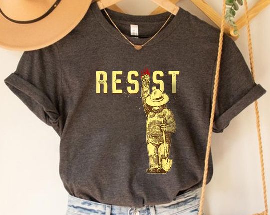 Discover Vintage Smokey The Resist Bear Shirt