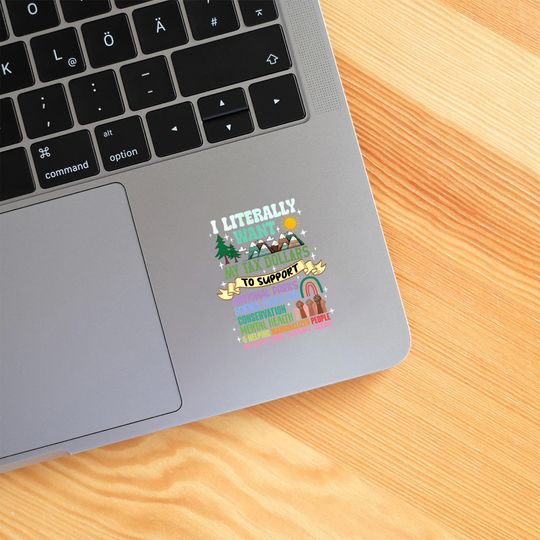 Discover I Literally Want My Tax Dollars To Support National Parks Stickers