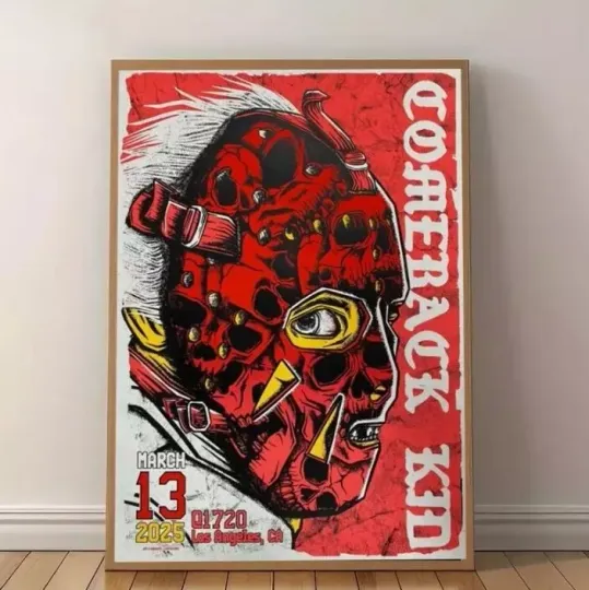 Discover Comeback Kid At 1720 In Los Angeles, CA On Mar 13 2025 Tour Poster