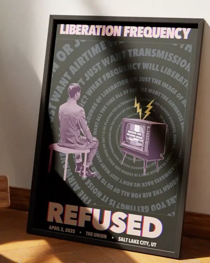Discover HOT Refused Tour in Salt Lake City April 2, 2025 at The Union - Poster Music