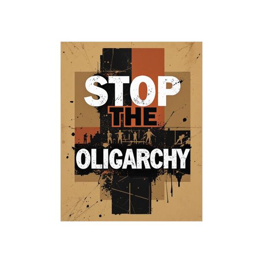 Discover Stop The Oligarchy Yard Sign, Anti Trump, Anti Musk