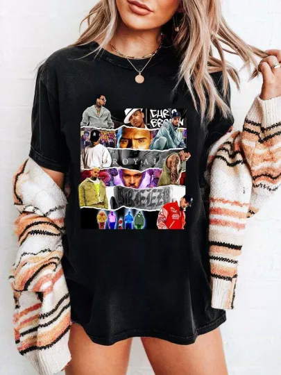 Discover Chris Brown 2025 Breezy Tour Tee, Chris Brown Breezy Bowl XX Tour 2025 Shirt