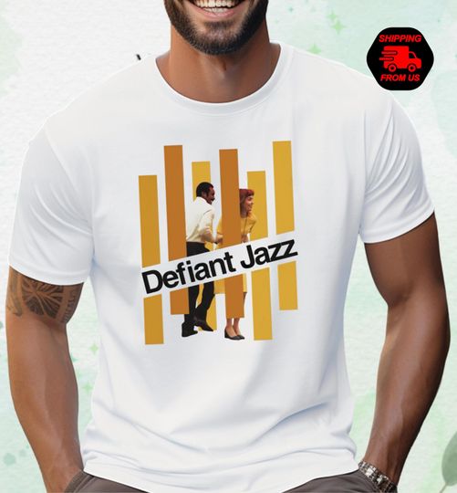 Discover Defiant Jazz Shirt, Vintage Severance TV Show Shirt, Sci-Fi Fan Shirt