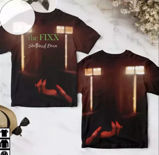 Discover The Fixx Shuttered Room Album Cover AOP 3D T-shirt