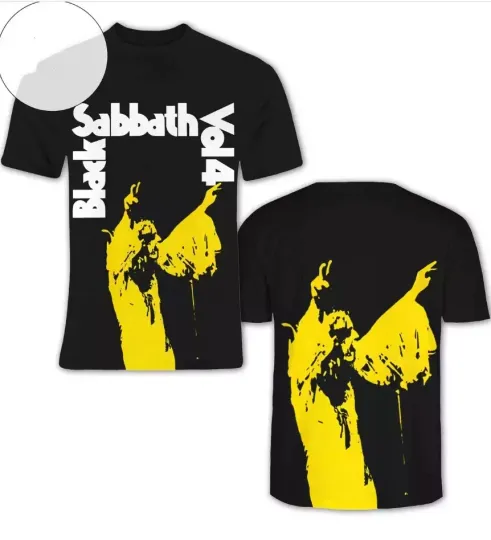 Discover Black Sabbath Vol 4 Album Cover AOP 3D T-shirt
