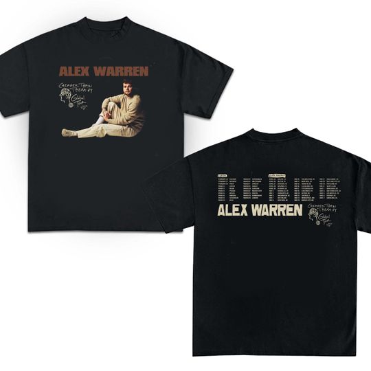 Discover Alex Warren T shirt, Tour Music Alex Warren tee Alex Warren tour tee