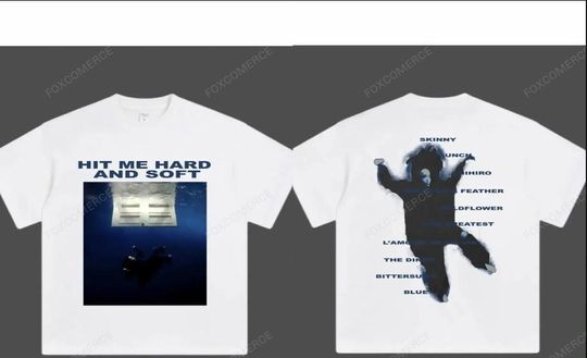 Discover Hit Me Hard and Soft Printed T-Shirt