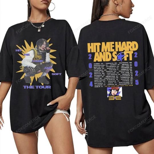 Discover Hit Me Hard and Soft Tour 2024-2025 T Shirt