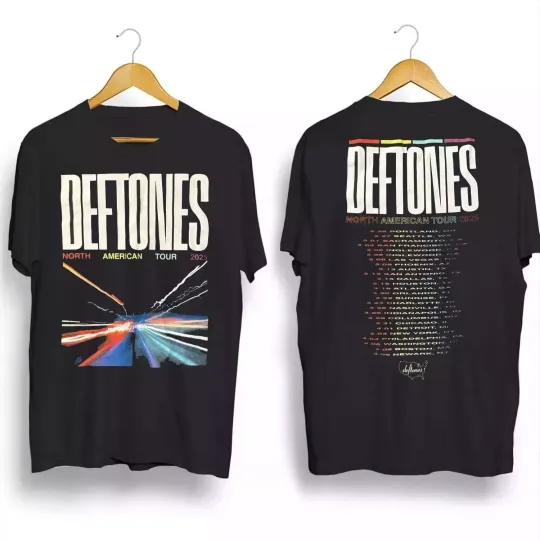 Discover Deftone 2025 North American Tour T-Shirt, Gift For Fans