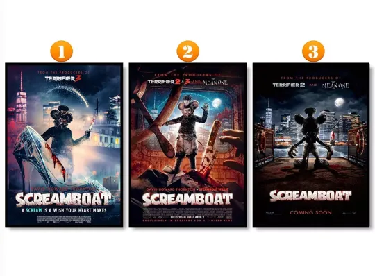 Discover Poster For Screamboat Full Scream Ahead April 2 2025 Home Decor Poster