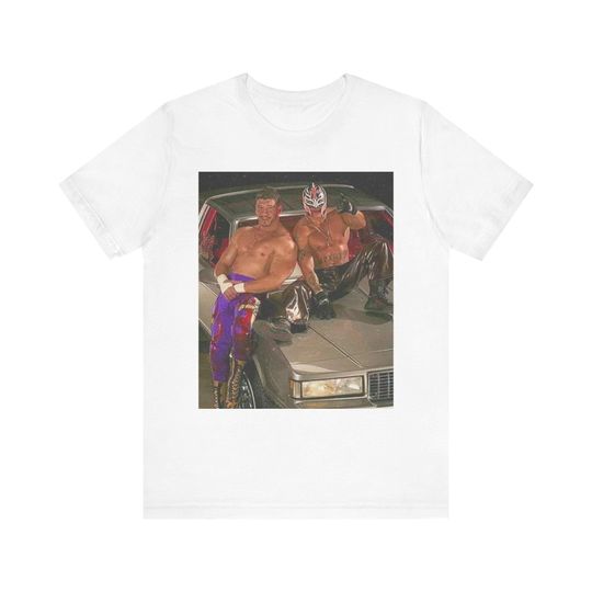 Discover Eddie Guerrero and Rey Mysterio Wrestling Entertainment Vintage Wrestling Graphic Tee