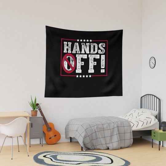 Discover Hands Off Protest Social Security Tapestry