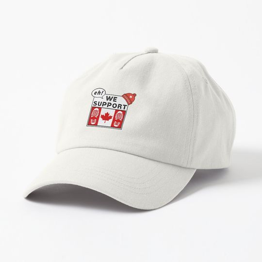 Discover eh! WE SUPPORT CANADA Cap